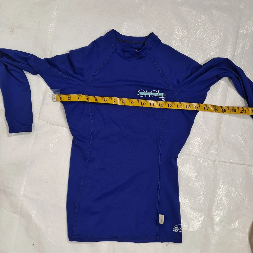 O'Neill Cobalt Blue Long Sleeve Rash Guard Shirt